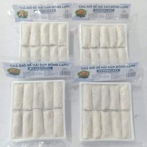 CHẢ RẾ HẢI SẢN - 海鮮ライスペーパー巻き揚げ
